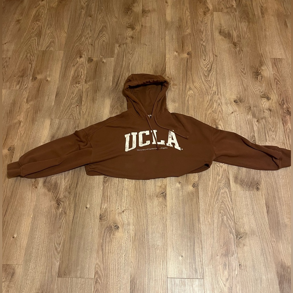 Brown UCLA, H&M copped hoodie!